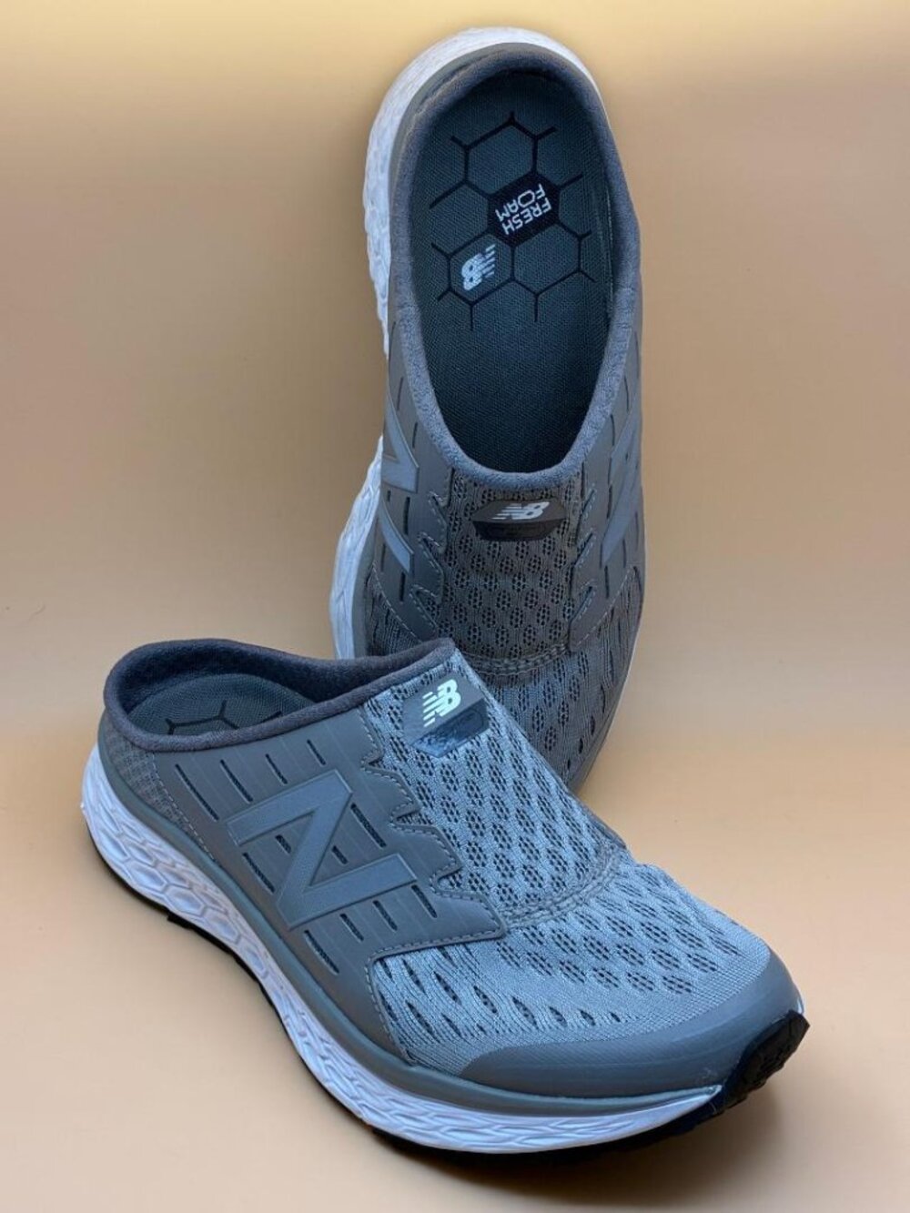 NEW BALANCE Fresh Foam Sport 900v1 Women's Size 8 Slip On Mule Shoes WA900GY